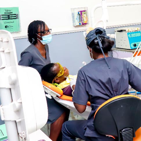 staff at haven dental clinic in lekki lagos